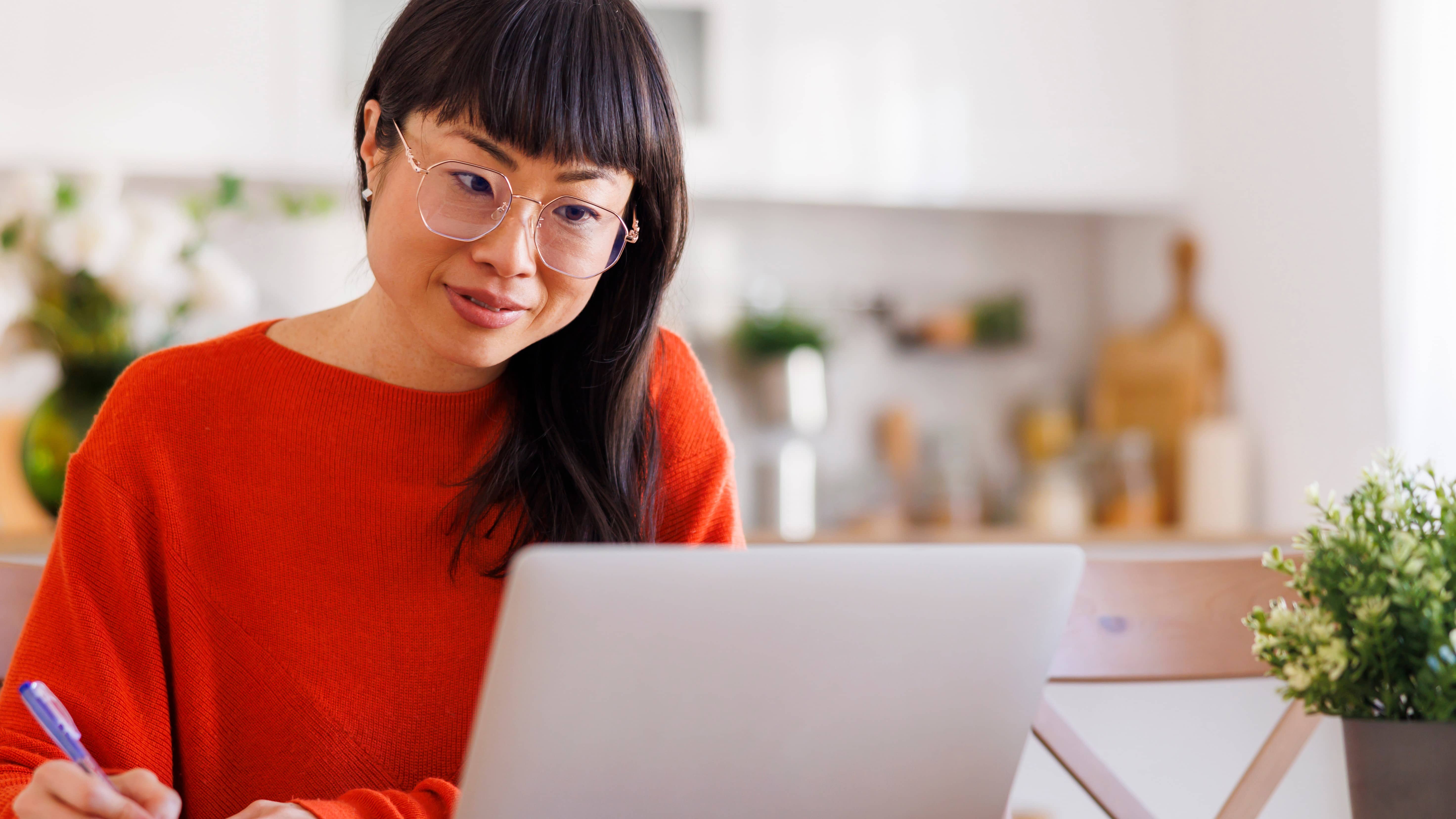 在家辦公時做筆記